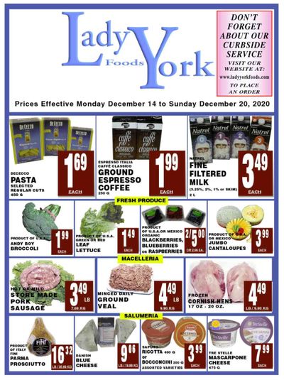 Lady York Foods Flyer December 14 to 20