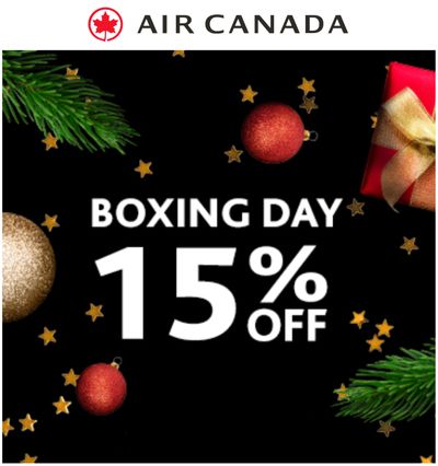 Air Canada Flights Tickets Sale: Save of 15% Off on Base Fares with Coupon Code