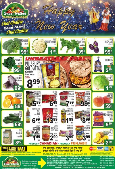 Sabzi Mandi Supermarket Flyer December 27 to January 1