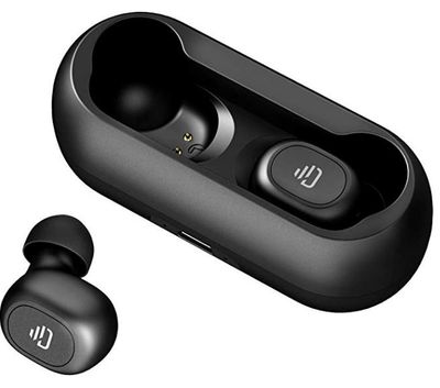 Dudios Bluetooth 5.0 Wireless Earbuds,True Wireless Headphone HiFi Stereo Sound Mini in-Ear Sweatproof Headset (One-Button Control, Binaural Call, 4 hrs Music Time, Auto Pairing) For $31.99 At Amazon Canada