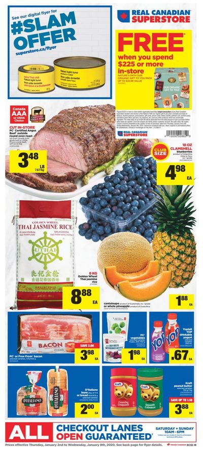 Real Canadian Superstore (ON) Flyer January 2 to 8