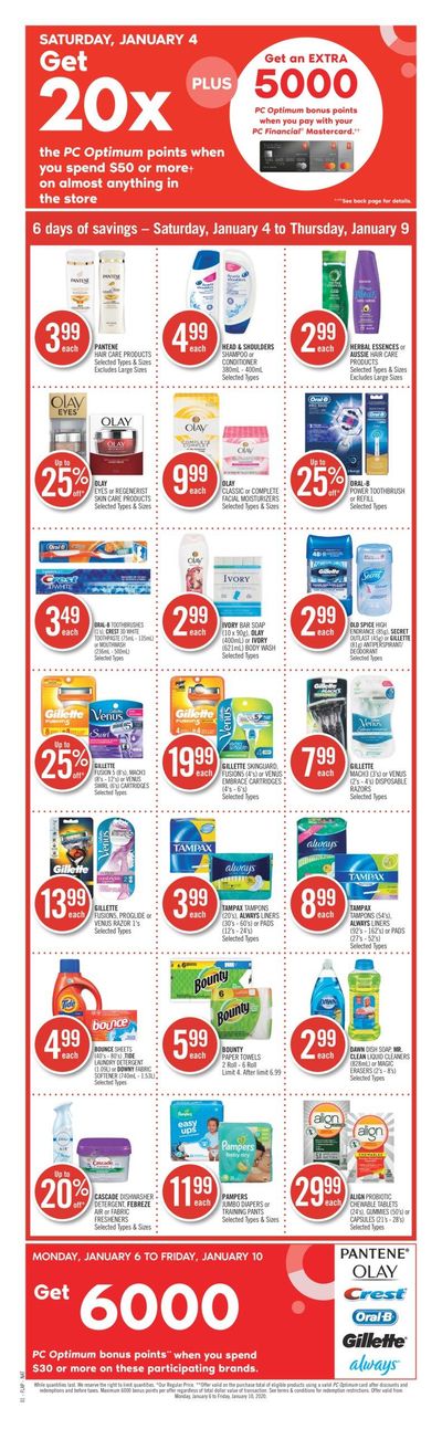 Shoppers Drug Mart (ON) Flyer January 4 to 9