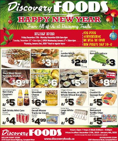 Discovery Foods Flyer December 29 to January 4