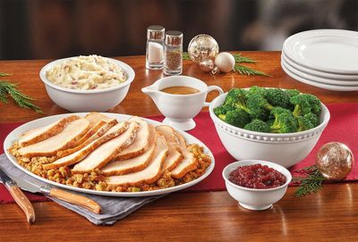 Limited Time Only Turkey & Dressing Dinner Packs Available Online at Denny's