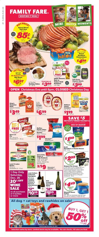 Family Fare Weekly Ad Flyer December 20 to December 26