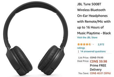Amazon Canada Holiday Deals: Save 50% on Wireless Bluetooth On-Ear Headphones + 31% on Mini Portable Projector, Video DLP Pocket Projector + More HOT Offers
