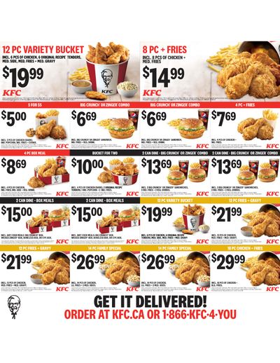 KFC Canada Coupons (ON), until March 1