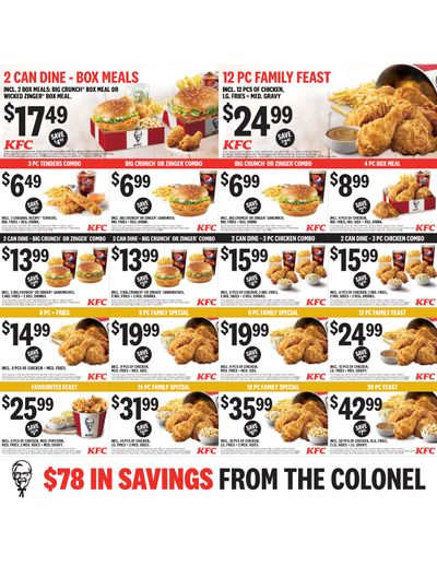 KFC Canada Coupons (SK), until March 1