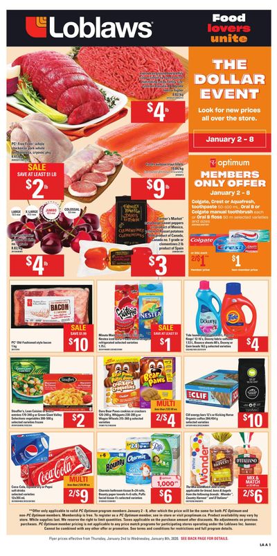 Loblaws (ON) Flyer January 2 to 8