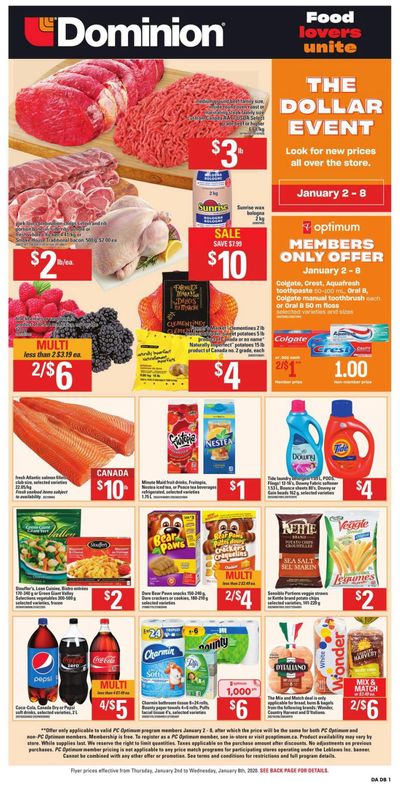 Dominion Flyer January 2 to 8