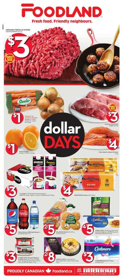 Foodland (Atlantic) Flyer January 2 to 8