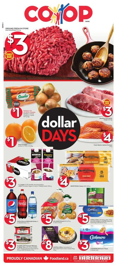 Foodland Co-op Flyer January 2 to 8