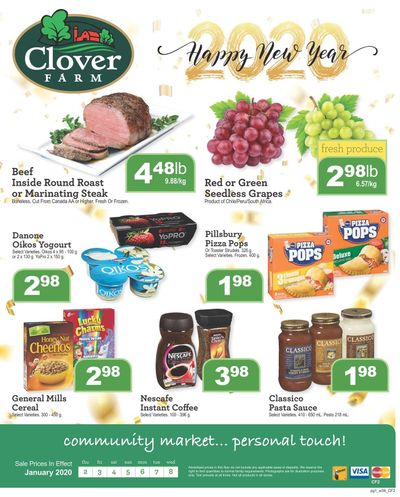 Clover Farm Flyer January 2 to 8