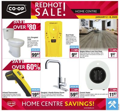 Co-op (West) Home Centre Flyer January 2 to 8