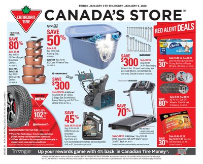 Canadian Tire (ON) Flyer January 3 to 9