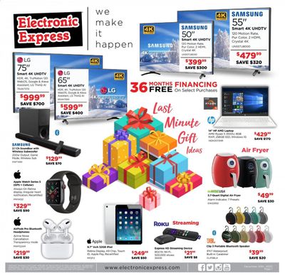 Electronic Express Weekly Ad Flyer December 20 to December 26