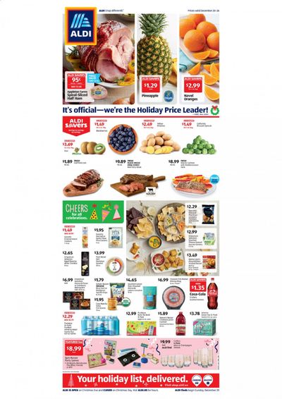ALDI Weekly Ad Flyer December 20 to December 26