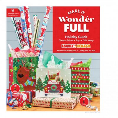 Family Dollar Weekly Ad Flyer December 13 to December 25