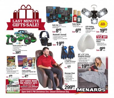 Menards Weekly Ad Flyer December 15 to December 24