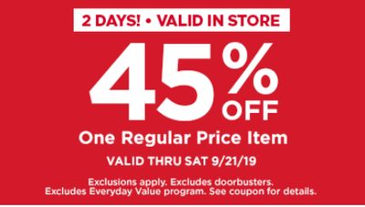 Michaels Canada Coupons & Flyers Deals: Save 45% off TWO Regular Price Item + 2-Day Deals  & More