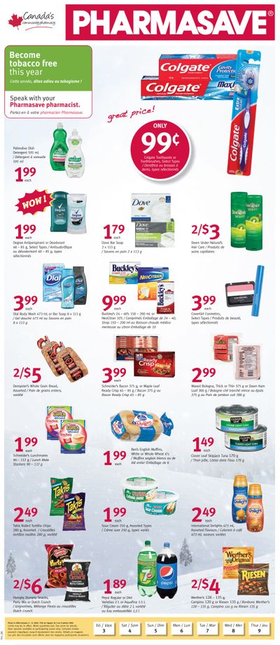 Pharmasave (NB) Flyer January 3 to 9