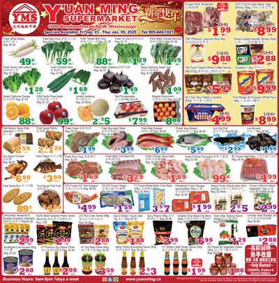 Yuan Ming Supermarket Flyer January 3 to 9