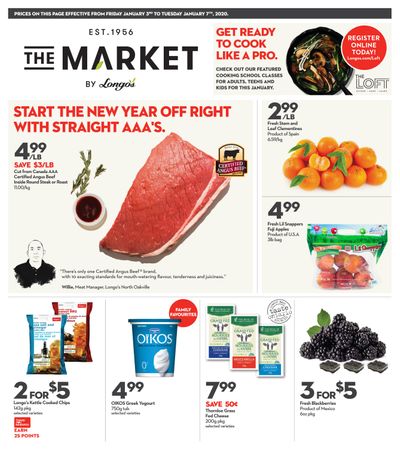 The Market by Longo's Flyer January 3 to 7