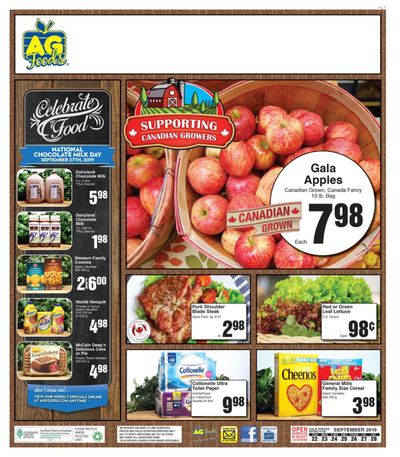 AG Foods Flyer September 22 to 28