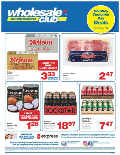 Wholesale Club (ON) Flyer January 2 to 15