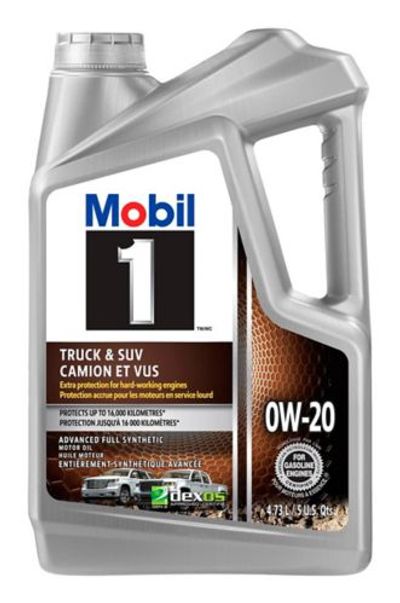 Mobil 1 Truck & SUV 0W20 Formula Synthetic Motor Oil, 4.73-L On sale for $ 29.99 at Canadian Tire Canada