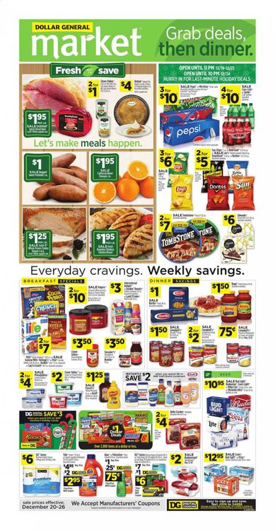 Dollar General (TN) Weekly Ad Flyer December 20 to December 26
