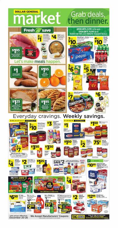 Dollar General (TN) Weekly Ad Flyer December 20 to December 26