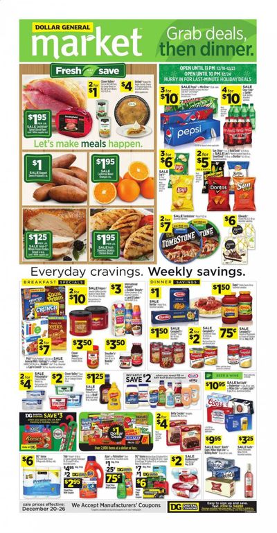 Dollar General (FL) Weekly Ad Flyer December 20 to December 26