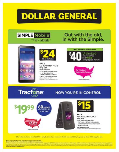 Dollar General Weekly Ad Flyer December 20 to January 16