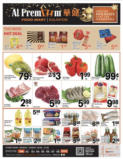 Al Premium Food Mart (Eglinton Ave.) Flyer January 2 to 8