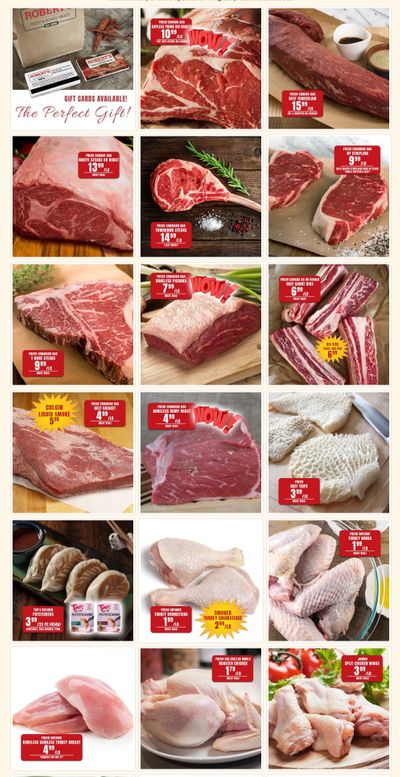Robert's Fresh and Boxed Meats Flyer December 21 to 27