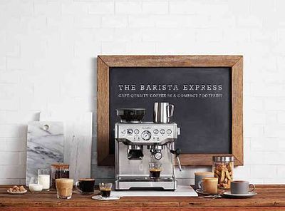 Breville® The Barista Express™ BES870XL Espresso Machine in Stainless Steel For $539.99 At Bed Bath & Beyond Canada