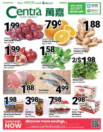 Centra Foods (Barrie) Flyer January 3 to 9