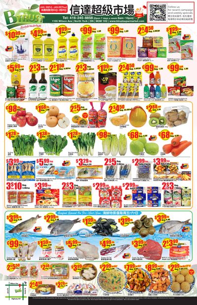 Btrust Supermarket (North York) Flyer January 3 to 9