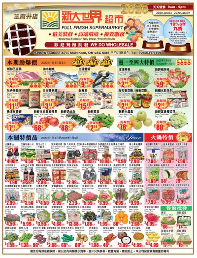 Full Fresh Supermarket Flyer January 3 to 9