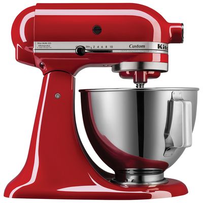 KitchenAid Custom Stand Mixer - 4.5Qt - 325-Watt - Empire Red On Sale for $299.99 (Save $200) at Best Buy Canada