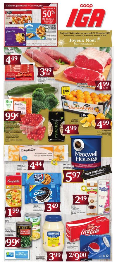 Coop IGA Flyer December 24 to 30