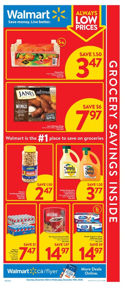 Walmart (ON) Flyer December 26 to 30
