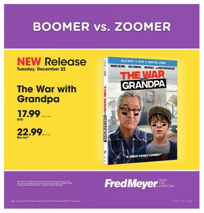 Fred Meyer Weekly Ad Flyer December 22 to December 22