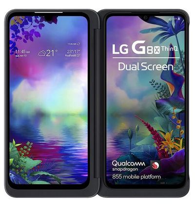 LG G8X ThinQ Dual Screen Dual SIM 128GB Smartphone (Unlocked, Aurora Black) For $299.99 At B&H Photo Video Audio Canada