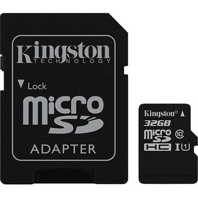 Kingston Canvas Select microSD Card - 32 GB On sale for $ 5.00 at 