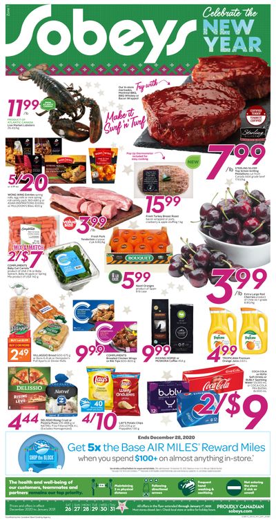 Sobeys (ON) Flyer December 26 to January 1