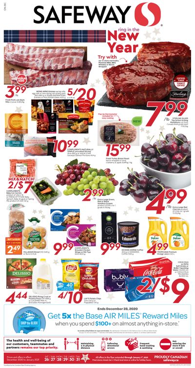 Safeway (BC) Flyer December 26 to January 1