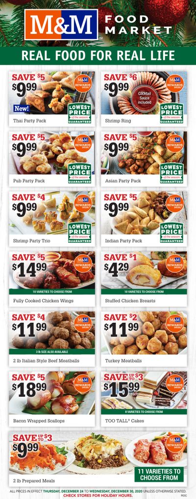M&M Food Market (Atlantic and West) Flyer December 24 to 30