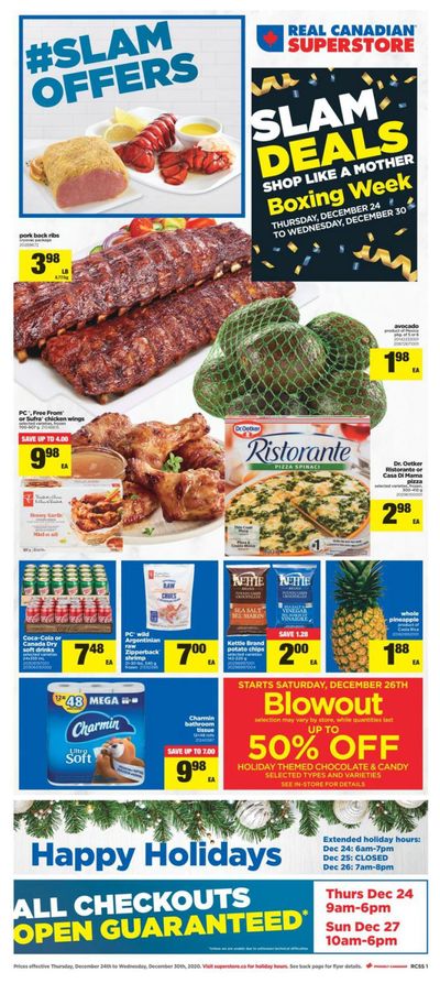 Real Canadian Superstore (ON) Flyer December 24 to 30
